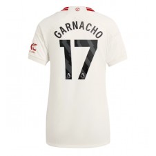 Manchester United Alejandro Garnacho #17 Tredje Tröja Dam 2023-24 Korta ärmar